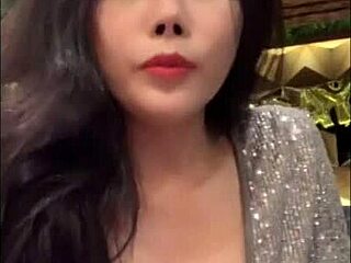 Bigo Show Features Sexy Asian Babe With Big Tits In Hot Webcam Action