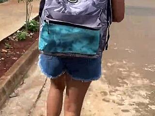 sexo na rua novinha from school ends up with pedreiro in construction house 😈🍑