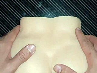 Pounding Candy's Tight Ass Hard In Doggy Style With Creampie Finish