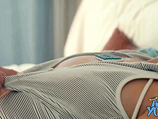 Close Up Pussy Licking And Making Out With Angel Youngs And Bambi Blue Lesbians!