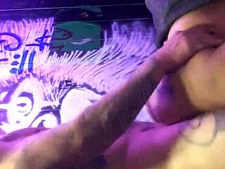Amateur tattooed latina bent over taking big cock doggystyle in homemade mexican pussy pounding