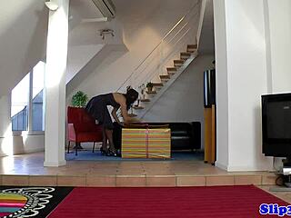 British Teen 18+ And Classy Milf Fingering And Blowing Old Man