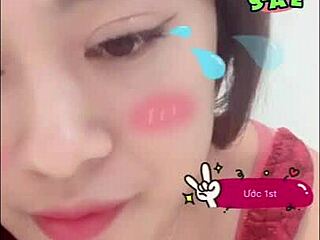 Bigo Show Features Sexy Asian Babe With Big Tits In Hot Webcam Action