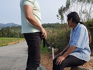 Brunette Amateur Takes Anal in New Development