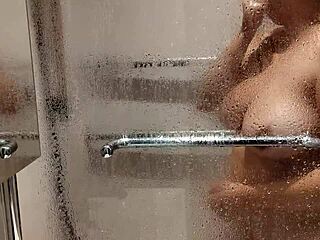 Caught Roommate In Bathroom Shower