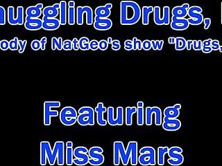 oh man, dr tampa's smuggling inc gets wild with miss mars in handcuffs and latex gloves