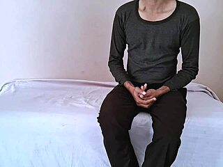 Indian babe with tight wet pussy gets fucked hard by big cock in close-up squirting creampie action