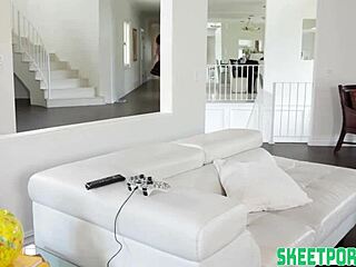 Abbey Rain in Some Fire Crotch Petite Redhead Teen Deepthroat!