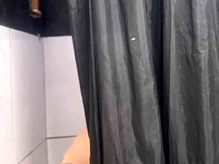 The man invaded the famous store's changing room and fucked her hard without condom in the bathroom