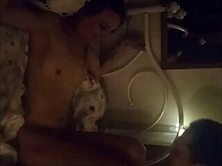 Is this tied up teen squirting from fingering and fucking?