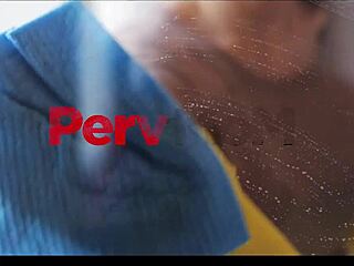 Stepson Catches Redhead Milf Riding Huge Dildo In Passionate Teasing Moment - Teaser