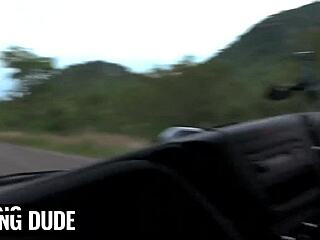 Damn, this ebony tinder hottie just gave me the best blowjob on our first date!