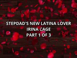 irina cage secretly fucks her man's stepson behind his back