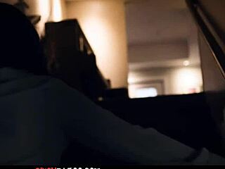 Hey housewife joins husband and babysitter for hot threesome sex with teen