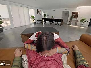 Watch beautiful latina stepsister mary ride shazams monster cock and swallow his cum in cosplay parody!