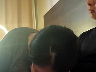 Madre soltera from facebook wants to suck my dick since years without one in mouth. Passionate encounter turns into rough doggystyle and creampie.