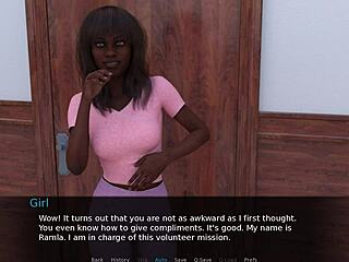 Let's explore a paradise adventure with stunning black beauties in a fun setting