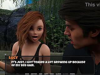 love walkthrough part 1 features big tits girls giving handjob and pussy action