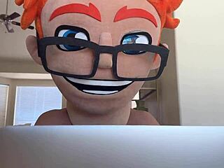 Athletic brunette bombshell Justine Jakobs delivers intense cowgirl riding and footjob to ThePornDude in explosive interview session