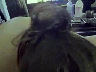 Oh yeah, Kandy Kane, suck that deep like a pro!