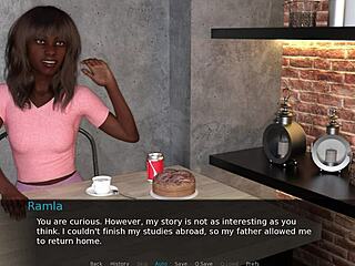 Let's explore a paradise adventure with stunning black beauties in a fun setting