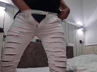 Italian Wife Teases In Video Call Showing Big Ass And Dirty Talk