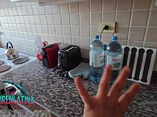 Madura Venezolana Invites Trio With Lesbian Friend