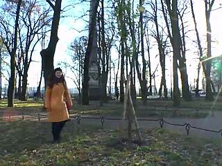 Amateur brunette babe strips off sweaty jeans revealing her cute hairy pussy in homemade tease