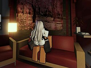 i face fucked a submissive catgirl on the couch, like reallly hard