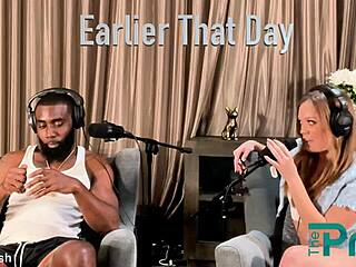 Oh man I think sports reporter Katie Kush is about to get caught