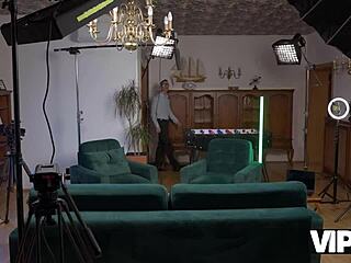 Cam girl turns pornstar to pay debts with hardcore shaved pussy seduction