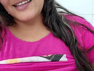 Amateur Latina BBW celebrates birthday with a surprising gift in reality fetish style