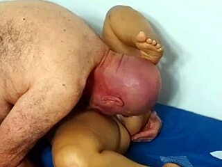 Intense Strip Tease Leads To Hardcore Fucking With Agarabas And Olpr In Close-Up Action With Creampie Finish