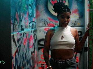 Guy scores big time at the club banging two hot strippers with big tits and asses in a wild interracial threesome full of blowjobs and doggystyle fucking.