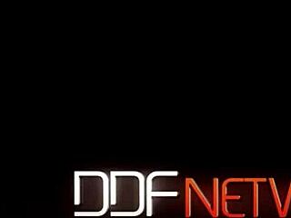 these russian college hotties casually play with dildo for double penetration in the kitchen