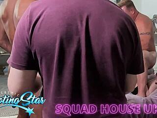 i watched this wild gangbang with chubby arab wife getting creampied by big black cocks