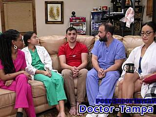 dr tampa performs aria nicole's 2023 yearly physical examination