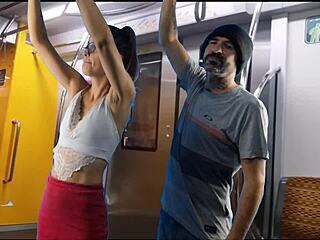 i get groped and fucked hard in public bus by horny strangers