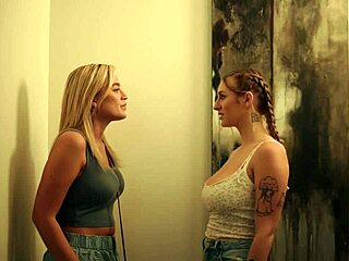 Pretty Blonde Blake Blossom Commands Angel Young 18+ To Dive Deep Into Lingerie Kissing And Orgasm Play