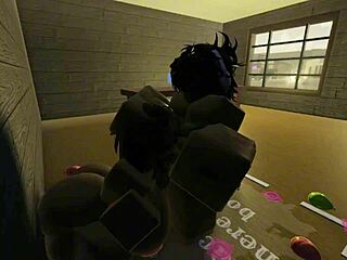 Whoa, this fat ass black bitch takes big black cock rough on train ride. Roblox porn vibes!