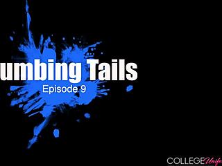 femdom coed ivana sugar subtly handcuffs lover for intimate college dorm ride