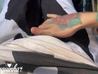 Amateur Wife With Hairy Pussy And Big Lips Gets Disturbed By Friend Leading To Sensual Exhibitionist Sex And Squirting