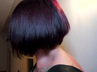 Lady Morgana, Miss Kika, show Slave Paolo the behind-the-scenes whipping and strapon action