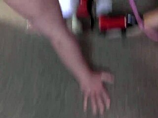 Skinny lesbian lover interrupts her typewriting for steamy kissing and toy play to orgasm