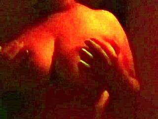 Big tits ebony stepmom rides monster cock in red room cowgirl and doggystyle action!