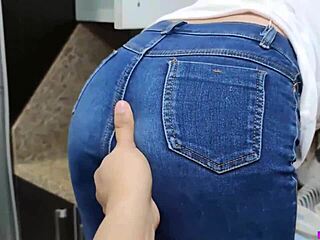 Amateur Latina Babysitter in Pigtails Gets Rough Doggystyle From Friend at Home