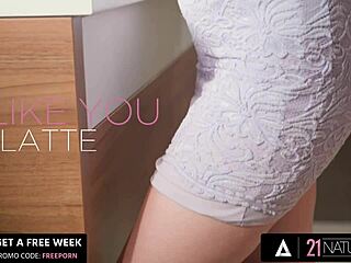 cute blonde lisi kitty rides big cock in her tight asshole passionately