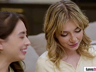 Casual-Narrative wtf are you licking my busty milf for behind my back in petite threesome group oral