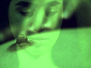 Why is Elizamar exploring her body so sensually? Isn't this vintage solo session intriguing?