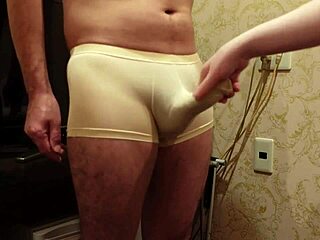 Oh man, that femdom bitch slapped my cock until I shot my cumshot load!